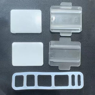 Yiqian etc bracket detachable holder double-sided adhesive special adhesive electrostatic sticker car bracket car supplies old-fashioned card type-transparent