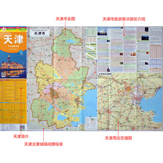 天津市交通旅游图（2025）