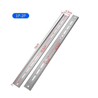 适用于不锈钢空调支架横杆 不锈外机架子小空间横担通用空调横架配件 1-2匹不锈钢横担一对
