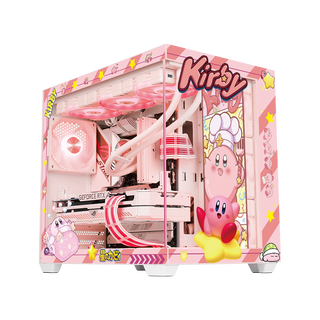 名龙堂  个性化主题机箱MOD定制二次元/国潮/游戏台式组装电脑主机机箱海景房机箱桌面艺术品【7天发货】 G007 四面星之卡比 机箱 机箱主题