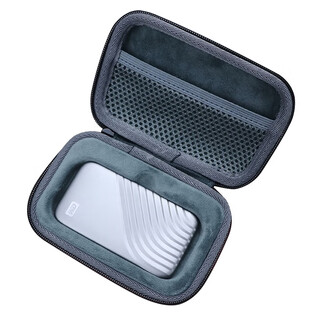 西部数据固态移动硬盘包 PSSD通用固态硬盘包 收纳包保护套防震硬盘包 My Passport随行SSD硬壳包加厚款