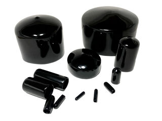 Kezitu customized pvc rubber protective sleeve, threaded protective cap, flat sleeve, square sleeve, plugging plug, sample can be non-standard. black customized round sheath, 10 yuan, 10 yuan each