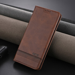 Luo yi is suitable for huawei mate60 mobile phone case mate70pro new leather flip stand leather case mate70 all-inclusive anti-fall silicone protective cover for men and women luxury athens brown magnetic cow grain leather case huawei mate60pro