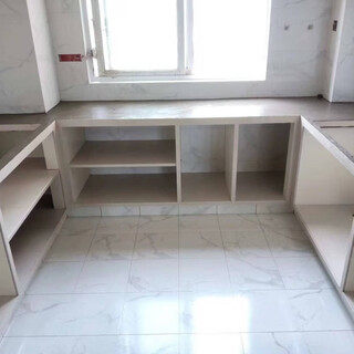 Jieyunmao kitchen cabinet ceramic frame kitchen household tile cabinet aluminum stove aluminum alloy waterproof customization length 830 height 680 depth 550