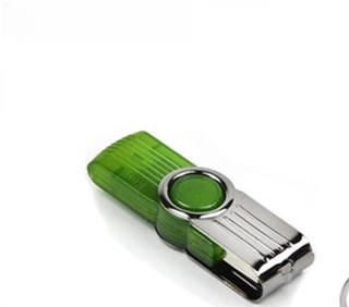 电脑u盘1g2g4g8g16g32g64g车载电脑礼品办公高速学生优盘定制 绿色2GB 1GB