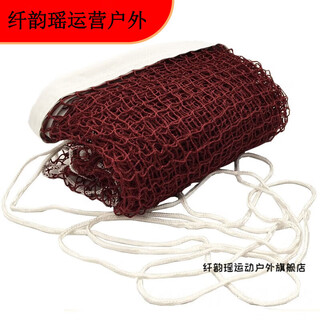 智宙羽毛球网毽球网室外比赛网架便携式折叠移动标准拦网 娱乐款-球网5.1米-无包