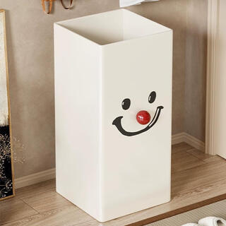 Julihui umbrella storage rack umbrella rack umbrella rack storage rack umbrella bucket storage bucket home door entrance bucket white 20*20*50cm