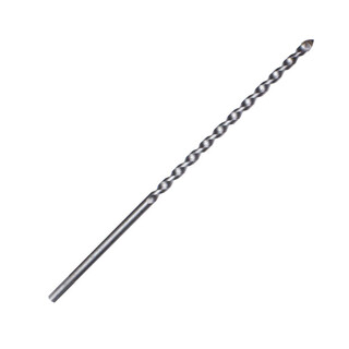 Hualeji extended tile triangular drill bit/hand electric drill/over-strength threading/300/400mm brick wall cement wall drilling 8*400 triangular handle