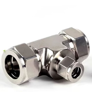 Nishizawa丨316l three-way ferrule joint 3/8- 12- 3/8