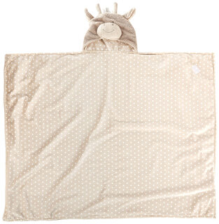 Stephan baby baby bath towel polyester material giraffe 1 piece