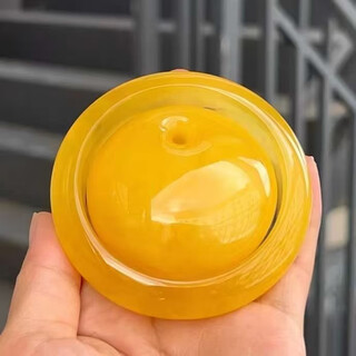 Xunran russian amber beeswax bracelet set, baltic sea full of honey, chicken fat, yellow wax, plump, moisturizing and nourishing as you wear it