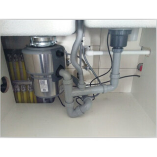 Insinkerator and other kitchen garbage disposers double-slot complete set of sewer pipe diameter 40 tail opening 40 or 50 mm