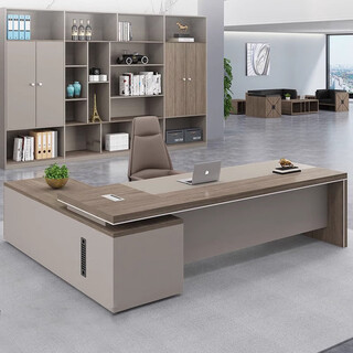 Shusheng chinese style simple modern boss office desk and chair combination manager executive president desk office furniture single executive desk 1.6 meters