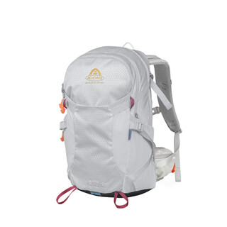 Ai wang's 25-year new mountaineering bag outdoor hiking travel waterproof large-capacity backpack suspended back 25l a pattern light gray 25l (2462) comes with rain cover life blanket hook