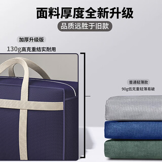 Moving bags, large storage bags, quilts, sorting bags, clothes, quilts, luggage, waterproof and moisture-proof dormitory