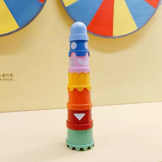 Ikea mula usla cup set jenga children's water toy baby early education toy baby educational ikea usta toy cup set