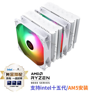 利民（Thermalright） PA120 SE电脑机箱主机风冷13代CPU双塔散热器逆重力6热管 PA120 SE 纯白幻彩（ARGB灯效）