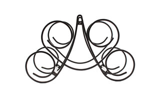 Spectrum diversified spectrum bordeaux wine rack