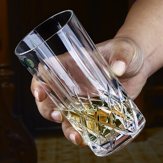 Gauss (glass) czech imported crystal glass beer cup drink cup juice cup housewarming gift brixton 390ml