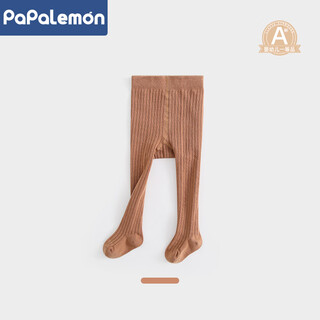 Papa lemon baby one-piece socks, autumn and winter male and female baby one-piece socks, children's warm and cute bottoming socks, apricot color, 1 piece, 6-12 months
