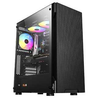 爱国者（aigo）T16电脑机箱台式玻璃侧透家用办公游戏水冷ATX大板机箱背线 T16单机箱（送螺丝刀+扎带） 标配（送螺丝刀+扎带）