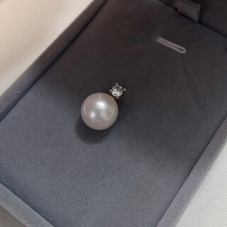 Moqianxue sterling silver princess same style single pendant one pearl only pendant 2024 new light luxury niche high-end pendant single pendant silver edison fresh water 10-11