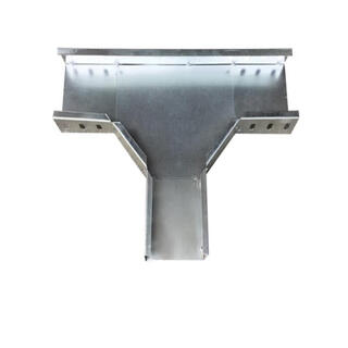 Alloy plastic bridge horizontal tee width 300mm height 150mm thickness 1mm material hot-dip galvanized steel plate