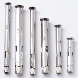 Naoiskey stainless steel cross broken bridge door and window nails stainless steel screw expansion special 8*150 full length authentic 304 material 30 pieces