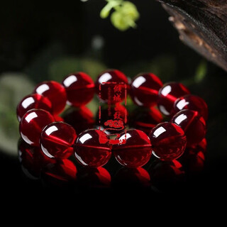 Lierui natural 7a grade amber blood amber bracelet blood amber round bead single circle bracelet men's and women's amber beeswax blood amber bracelet collection grade 12mm (standard women's style)