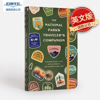 预售 国家公园旅行者日志 清单 集章 地图 路线规划 插图手帐 笔记本 Journal 英文原版 The National Parks