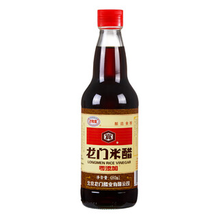 Longhekuan longmen rice vinegar 480ml 0 added seasoning for dumpling point dipping and stir-frying