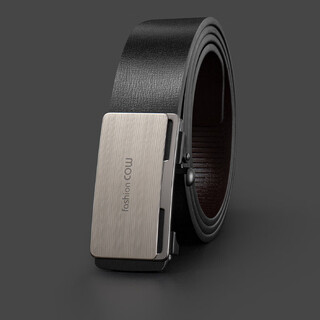 Cow belt men's inner wear automatic buckle cow belt business casual belt pants belt gift for boyfriend and father 666l