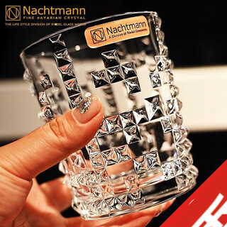 Nachtmann german imported crystal glass wine glass creative whiskey glass foreign wine glass home beer glass juice water glass punk short glass 348ml 1 piece