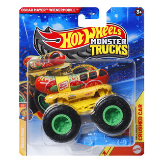 【京品】美国狂野大脚车25C合金怪兽虎鲨套装卡车儿童男孩玩具FYJ JDP96烤香肠