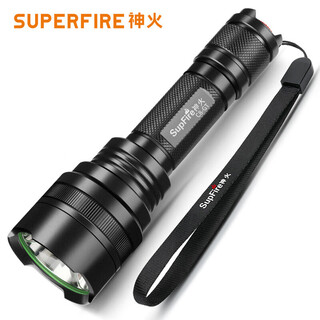 Supfire c8 strong light flashlight small mini military ultra-bright long-range long-range rechargeable lighting emergency light for outdoor homes