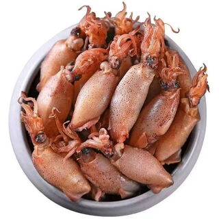 Antao fresh sea rabbit 500g full-seed pen tube fish squid roe cuttlefish baby black octopus whole-seed dried small squid fresh dried goods dried sea rabbit 500g approximately 140-160 pcs