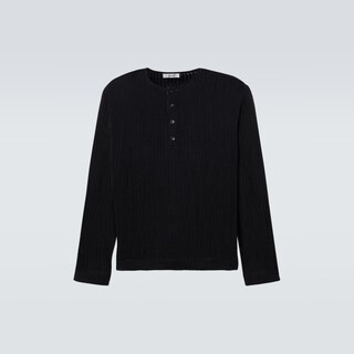 Commas men's striped henley p01001980 black l cn 185/100a