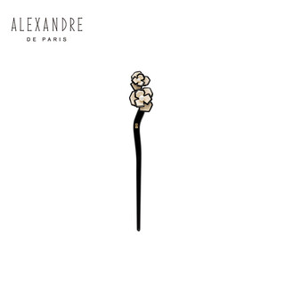 Alexandre de paris minimalist camellia series hairpins, chinese style hairpins, high-end hairpins for girlfriends as gifts