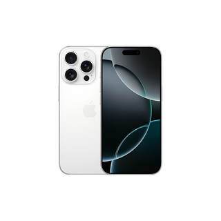 90% new apple/apple iphone 16 pro (a3294) 128gb white titanium metal supports china unicom and telecom 5g dual sim dual standby mobile phone