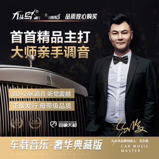 Nine-headed bird genuine car music usb wav lossless 2025 new songs suitable for mercedes-benz, bmw, audi and land rover car usb 64g 24k-8d-wav luxury collection edition new technology mastering pure 8d stereo sound source