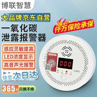 Bolian smart home carbon monoxide alarm coal smoke alarm co induction coal stove burning charcoal honeycomb coal smoke alarm artificial soot gas detector