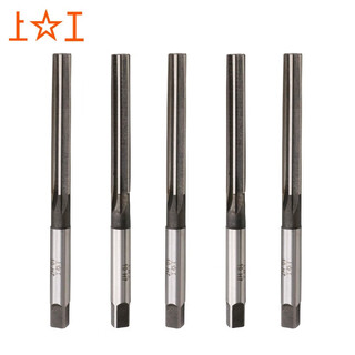 Shanggong 5-pack straight handle hand reamer 6mm h7 reaming tool hand twist handle tool steel