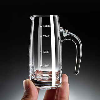 Depinte gold foil jinshan white wine glass crystal glass wine dispenser wine bottle cup holder transparent straight style 100ml