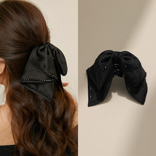 Chimera (chimera) starry sky ribbon to show hair volume, ponytail clip, french half-tied hair clip, hair catcher at the back of the head, birthday gift for girls