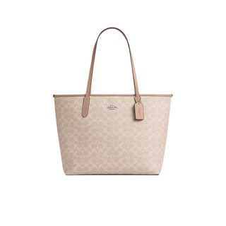 Coach women's bag large capacity tote bag city33 shoulder handbag cv976svpwh christmas gift