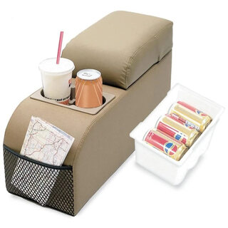 Rampage products32001 vinyl upholstered floor mount console black denim