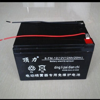 Dingli 6-fm-12 12v12ah/20hr electric sprayer special maintenance-free battery sprayer battery