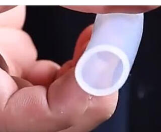 Road patrol transparent silicone tube 25*31