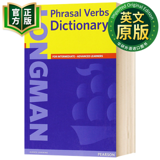 朗文英语短语动词词典 英文原版 Longman Phrasal Verbs Dictionary 英文版 英英字典 9780582291829