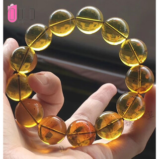 Dold myanmar natural amber insect amber bracelet gold amber body round beads plain beads buddha beads bodhi seed bracelet collectibles string collectibles